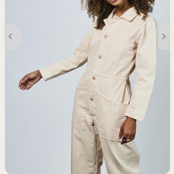 Bliss and Mischief long flight suit in ivory - Picture 3 of 9